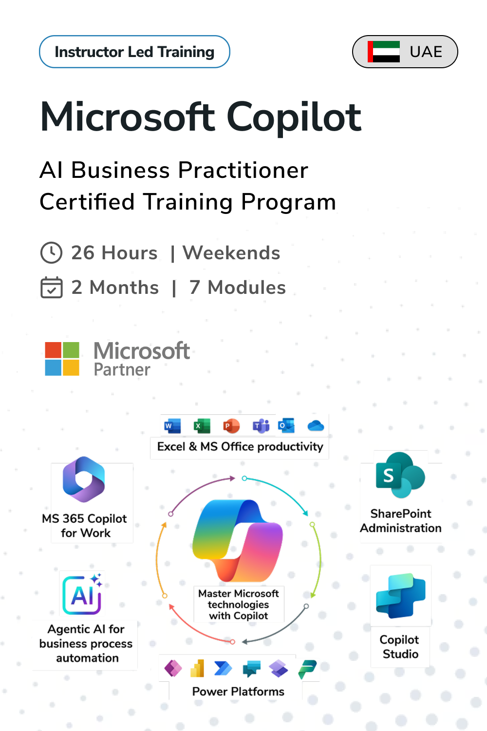 Microsoft Copilot  - AI Business Practitioner Certified Training Program in UAE