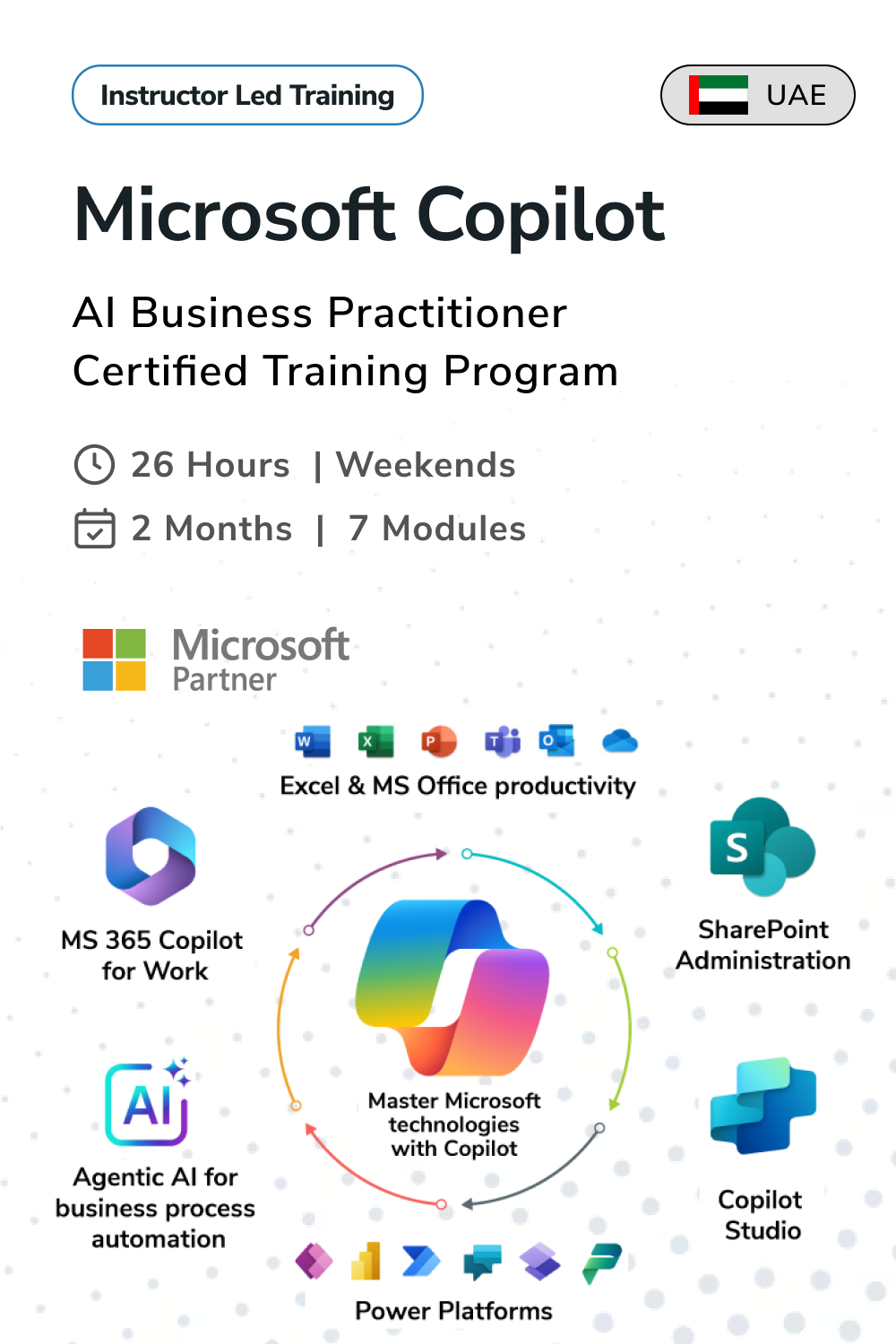 Microsoft Copilot  - AI Business Practitioner Certified Training Program in UAE