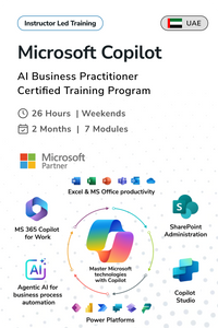 Microsoft Copilot  - AI Business Practitioner Certified Training Program in UAE