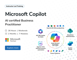 Microsoft Copilot  - AI Business Practitioner Certified Training Program in UAE