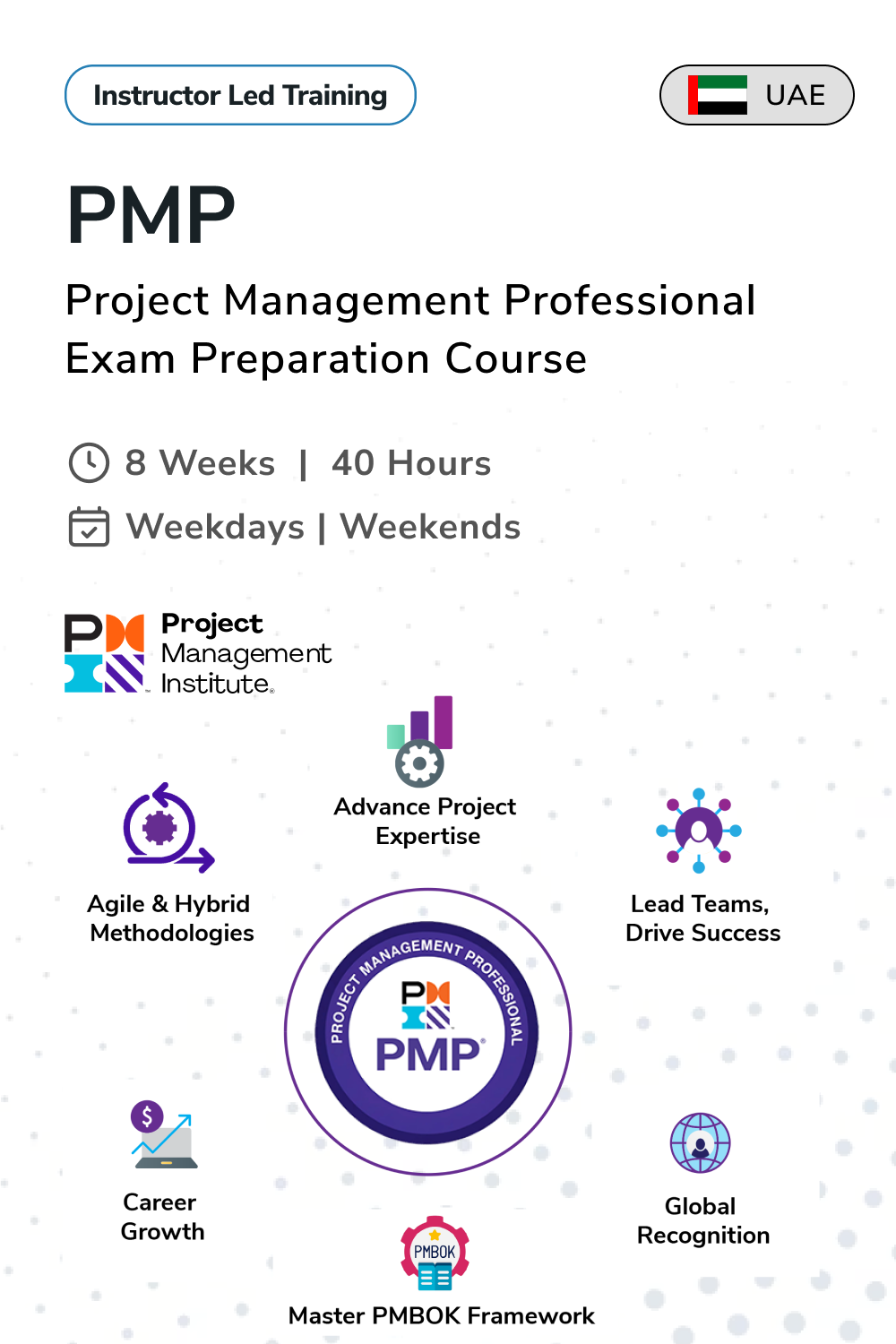 PMP Certification - Project Management Professional Exam Training in United Arab Emirates
