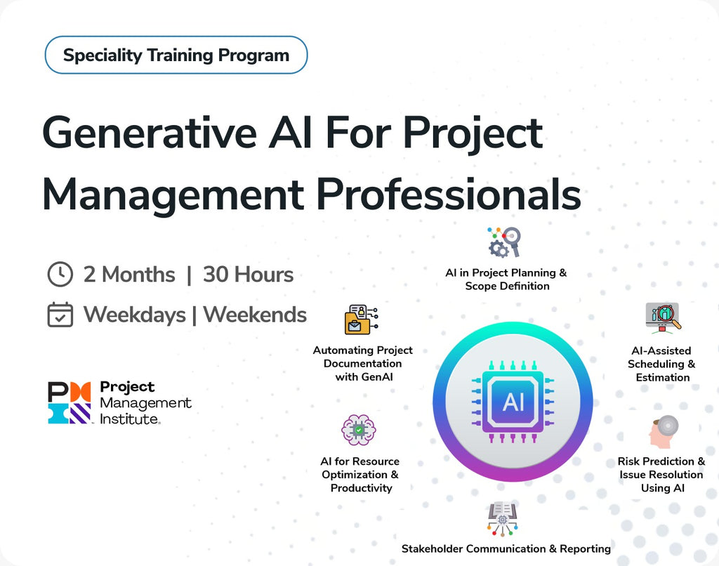 PMP Certification - Project Management Professional Exam Training in UAE